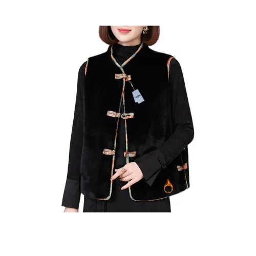 EMINU National Стиль Жилет Женские