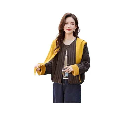 LANGQING Изображение Цвет Подарок Wave Прозрачный Бренд Наклеенный Женский Пуховик