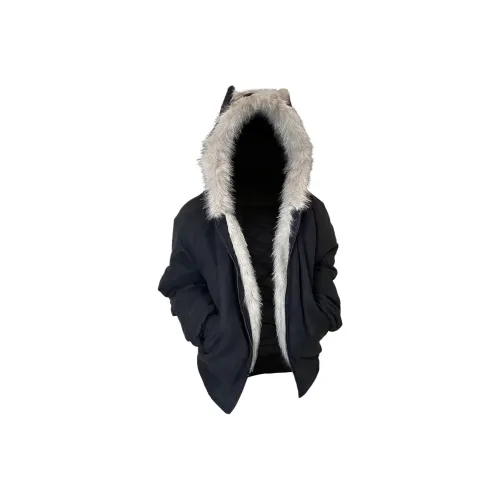 TAOKK Черный Унисекс Пуховики