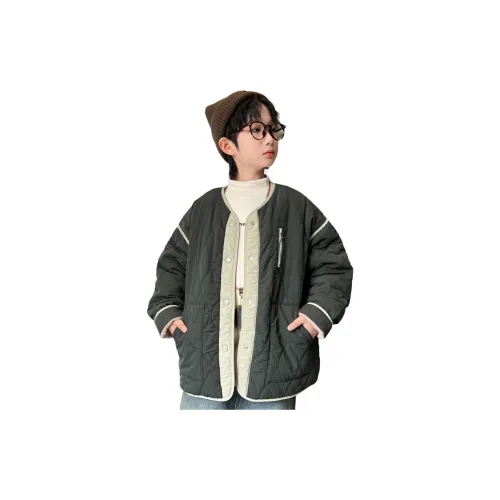 Деревянные дома Хлопковый пуховик для детей