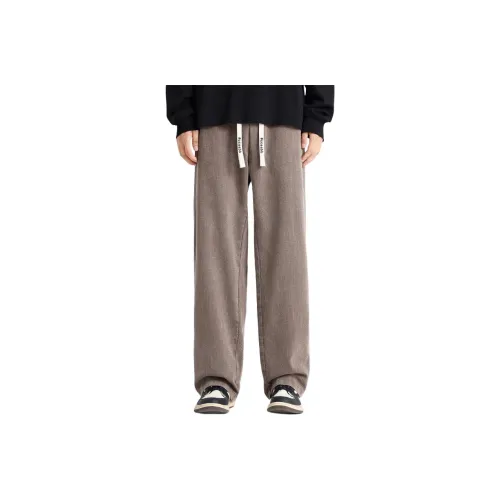 CCAABB Хаки Мужские Повседневные Брюки