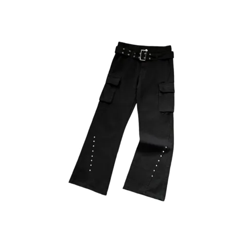 CAT'S PAW Черный Унисекс Джинсы