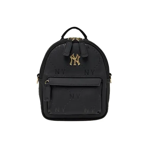 MLB Artificial Leather Backpack Standard Unisex Black MLB Искусственная кожа Рюкзак Стандартный Унисекс Черный