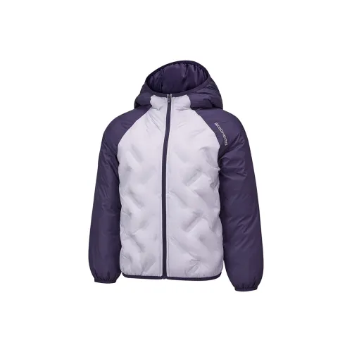 Skechers Пуховик Осенний Зимний Темный Лист Фиолетовый Унисекс