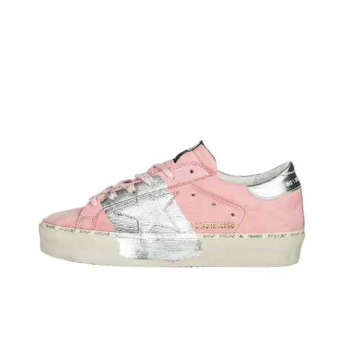 Golden Goose Низкие кроссовки для скейтбординга женские розовые