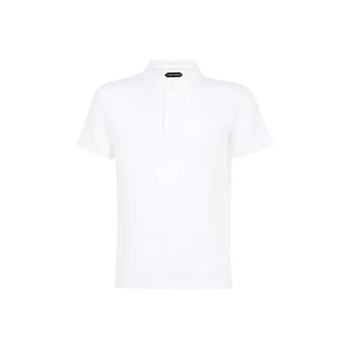 TOM FORD Белая Мужская Поло