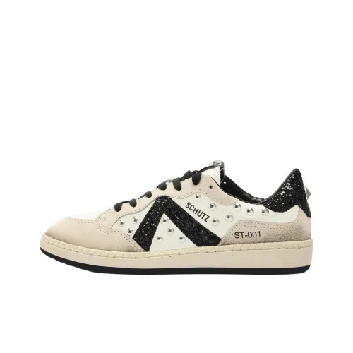 Schutz ST 001 Low Топ Скейтборд Кроссовки Женские Белые