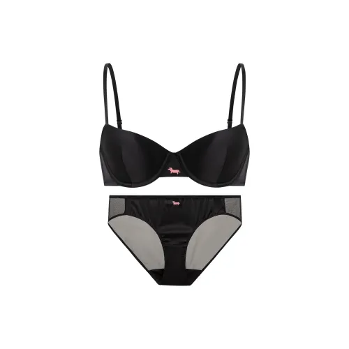 FREELASS Комплект нижнего белья Женское Обсидиановый Черный