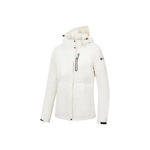 QIAODAN Утренний серый Женские пуховики