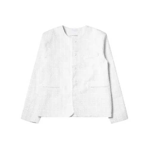 Seven 2025 Fall CHANEL Inspired Куртка Короткий Мужской Круглый вырез Топ