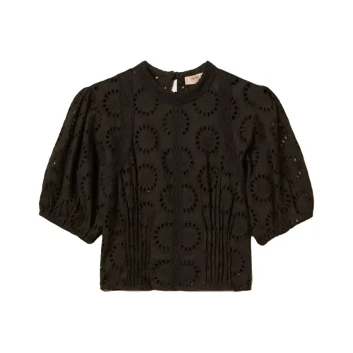 TWINSET Milano Рубашка Женская Черная