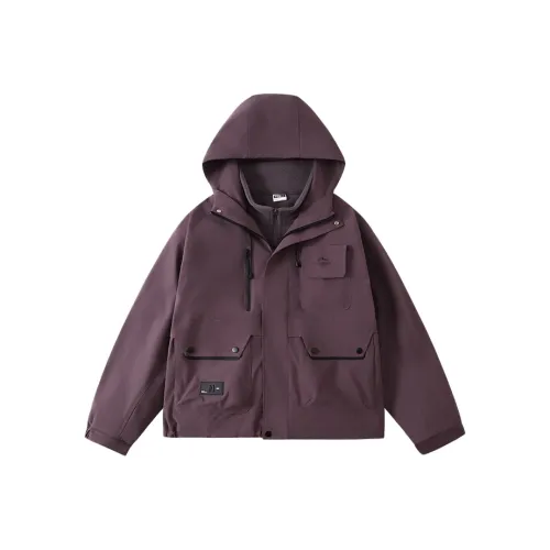 ZHIO Фуксия Флис Подкладка+Пальто Kids Туристическая одежда