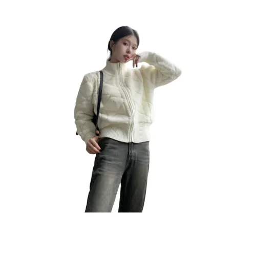 YOUSEKOO Экрю Женская Трикотажная Одежда