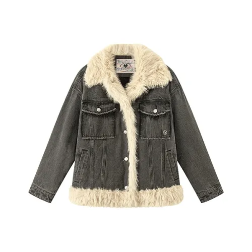 CHUU Черный Женские пуховики