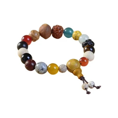 Golden Radiance Jade Essence Деревянные браслеты Унисекс