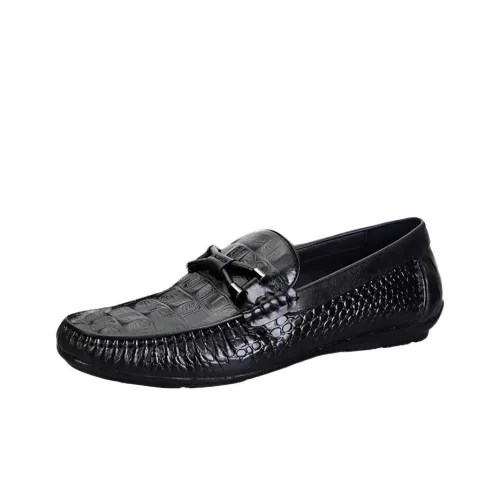 H2 Fashion Versatile Удобный Индивидуальный Дизайн Мужская обувь Лоферы с резиновым покрытием Мужская