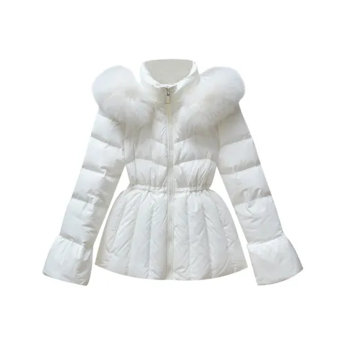 IWZI Белый Женские пуховики