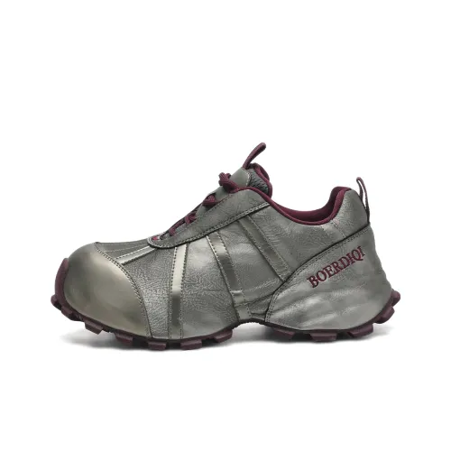 BOERDIQI Легкие и Дышащие Низкие Топ Кроссовки с Толстой Подошвой Женские