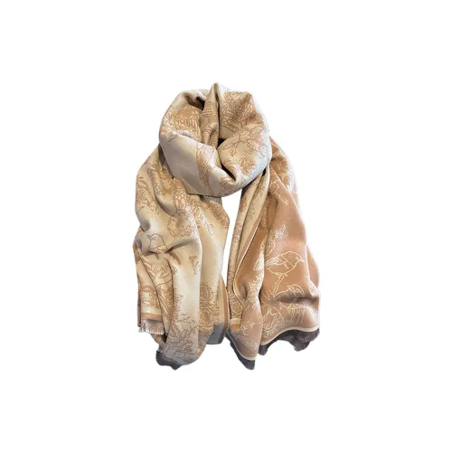 Youyoulan Вязаные шарфы из искусственного кашемира для женщин