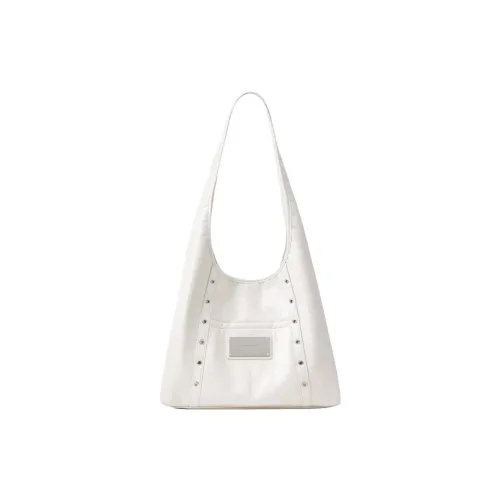 SMOSMOS ПУ (полиуретан) Сумка через плечо Стандартная Женская Rhythm Белый