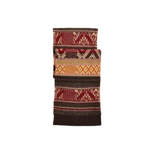 Ralph Lauren Wool Knit Шарфы Мужской Коричневый Красный