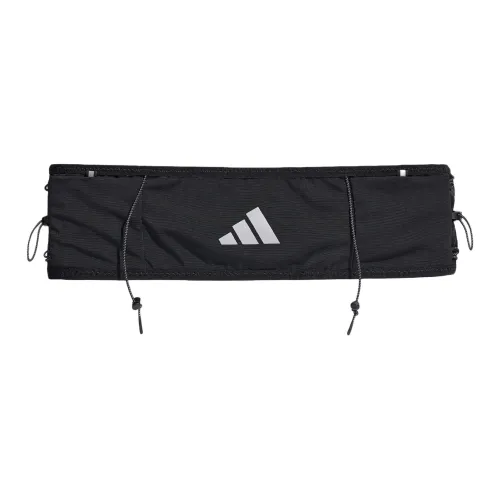 Adidas Logo Label Pouch Small Unisex Black Адидас Логотип Этикетка Баночка Маленькая Унисекс Черный