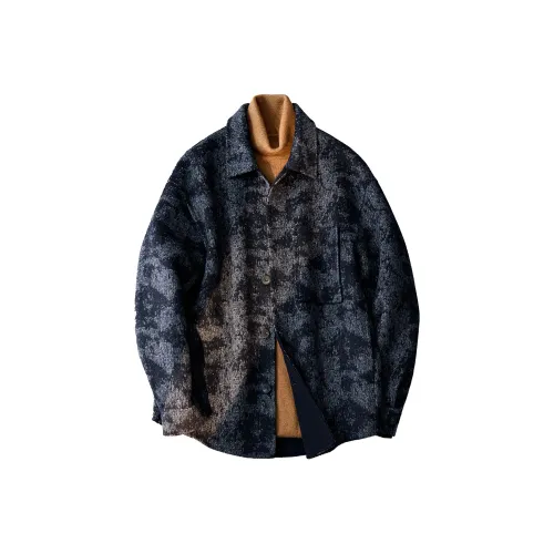 BOTH PLAY Камуфляж Унисекс Пальто