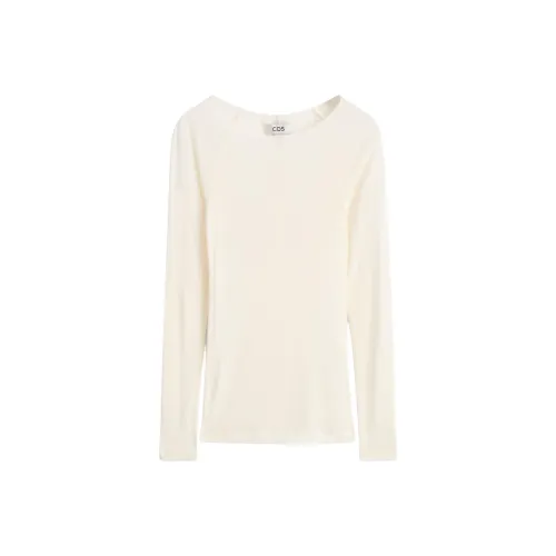 COS Кремово-белые Женские T-рубашки
