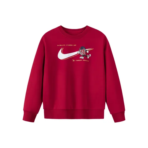 nike Преппи Красный Kids Свитшоты