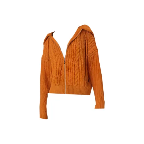 SNEIKLAU Orange Unisex Knitwear