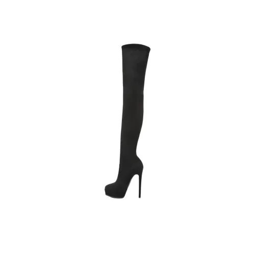 Casadei Over The Knee Boots 14cm Женские Черные