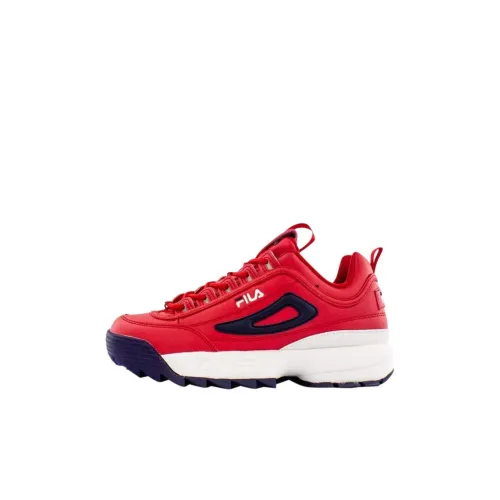 FILA KIDS Disruptor II Low Топ Повседневная обувь Красный Детский