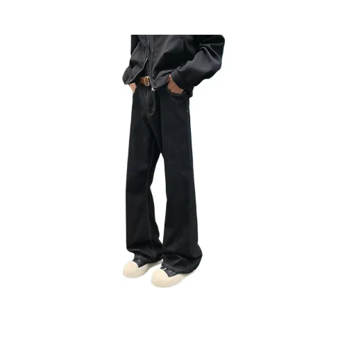 GENT LORE Черные Унисекс Джинсы