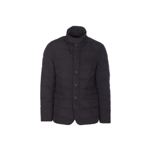 HERNO Черный Мужской Пуховик