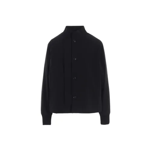 Yohji Yamamoto Y'S FW25 PE TAFTA Protector Рубашка БЛУЗА Куртки Пальто Женские