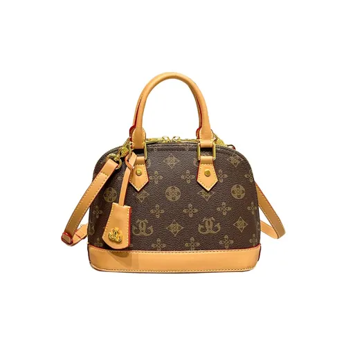 PAYOT Синтетическая кожа Сумка Обычный Женский Монограмма Кофе