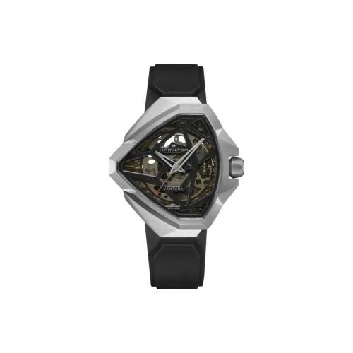 Часы Hamilton Автоматический Механический Мужские из коллекции ADVENTURE 51 мм*47 мм с открытым механизмом (Skeleton)
