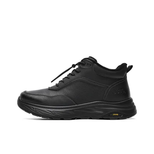 Jeep Black Knight Series Амортизация Устойчивость к истиранию Дышащий Противоскользящий Низкий Топ Повседневная обувь Мужская