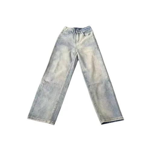 FRLMK Light Blue Unisex Casual Pants FRLMK Светло-голубые унисекс повседневные штаны