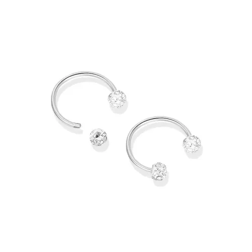 JXRX Титановые и стальные серьги-гвоздики унисекс