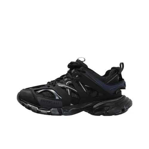 Balenciaga Track Low Top Повседневная обувь Женская Черная