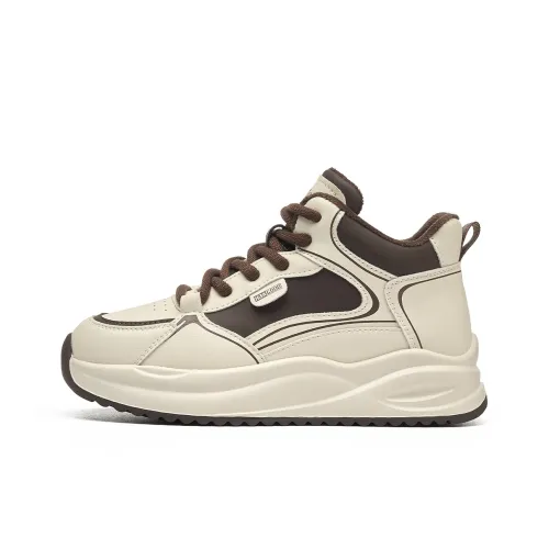 HLA MID Топ Толстая подошва Кроссовки Женские