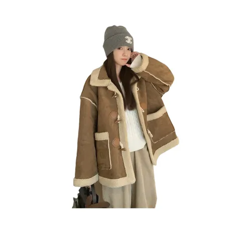 MEXICAN Бархат Feel Пальто Женское