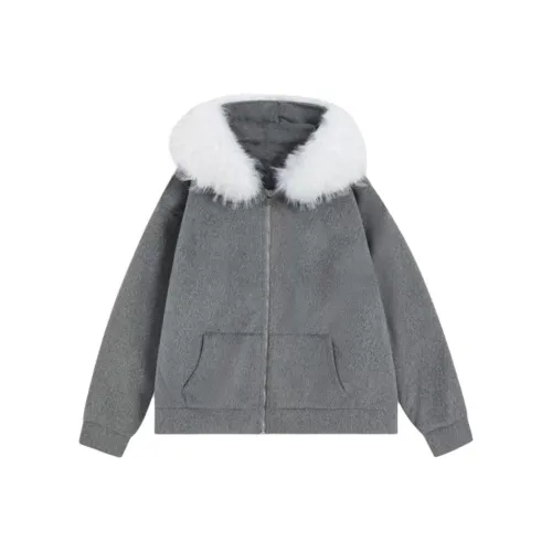 Серый женский свитшот