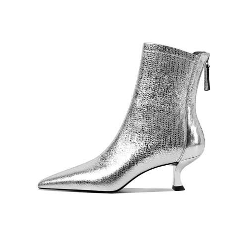 HAOYASENNU Ботильоны Silver Diamond Женские