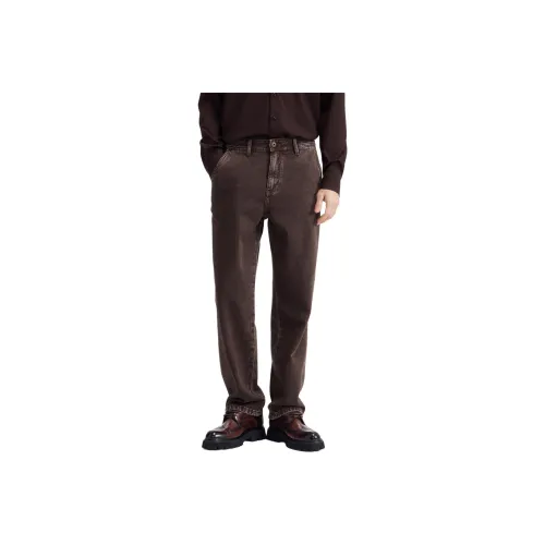 WILD LEADER Карамельный кофейный [NKW52484A15] Мужские Джинсы