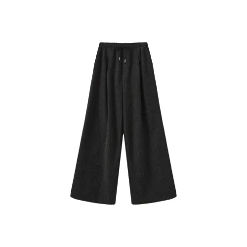 CUBIC Темно-серые Женские Повседневные Штаны