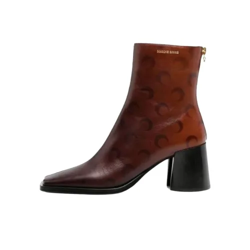 Marine Serre Ботильоны Женские Коричневый