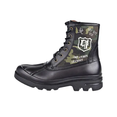 Polo Ralph Lauren Udel Утка Boot Ботильоны Мужской Черный