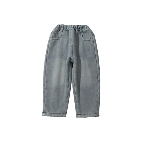 SHIBU Rainbow Elephant D2471 Multicolor Dot Fleece-Lined Jeans Image Color Kids Jeans SHIBU Радужный Слон D2471 Многоцветный Точка Флис-Линейные Джинсы Изображение Цвет Kids Джинсы